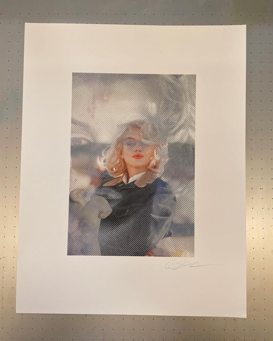 Untitled body 22x17 screen print